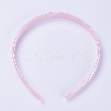 Plastic Hair Band Findings OHAR-WH0011-01G-1