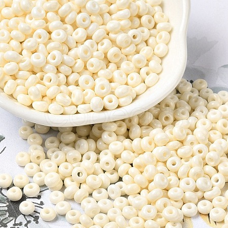 Baking Paint Glass Seed Beads SEED-B001-02A-06-1