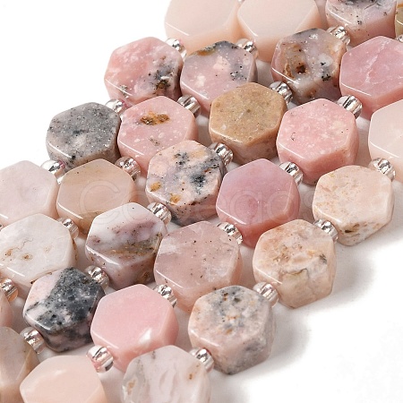 Natural Pink Opal Beads Strands G-P534-A10-01-1