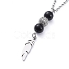 Pendant Necklaces NJEW-JN02641-4