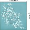 Self-Adhesive Silk Screen Printing Stencil DIY-WH0173-030-2