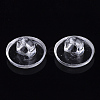 Transparent AS Plastic Charm Base Settings FIND-T064-011-2