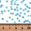 Round Trans. Colors Rainbow Glass Seed Beads X-SEED-A007-3mm-163-3