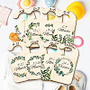 Wood Baby Closet Size Dividers AJEW-WH0353-013-4