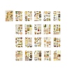 20 Sheets PET Transparent Scrapbook Decorative Paper Set PW-WG55652-03-1