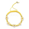 Adjustable Nylon Thread Braided Bead Bracelets Sets BJEW-JB05959-13