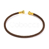 Braided Carbon Steel Wire Bracelet Making MAK-A017-B42-1