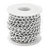 Aluminium Twisted Curb Chains CHA-YW0001-01S-2
