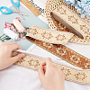Ethnic Style Embroidery Polyester Ribbons OCOR-WH0079-96A-3
