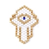 Handmade Seed Beads Pendants SEED-I012-13A-2