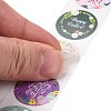 8 Patterns Easter Theme Self Adhesive Paper Sticker Rolls DIY-C060-03J-4