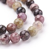 Natural Tourmaline Beads strands X-G-C076-10mm-10-3