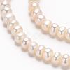 Natural Cultured Freshwater Pearl Beads Strands X-PEAR-S002-6-7mm-3-3