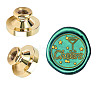 Wax Seal Brass Stamp Head AJEW-WH0209-521-1