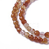 Natural Red Agate Beads Strands X-G-F596-35-2mm-3