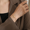 Stainless Steel Star Link Bracelet for Women YU5117-1-5