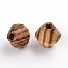 Undyed Natural Wood Beads WOOD-Q012-03A-LF-2