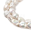 Natural Baroque Pearl Keshi Pearl Beads Strands PEAR-E016-020-3