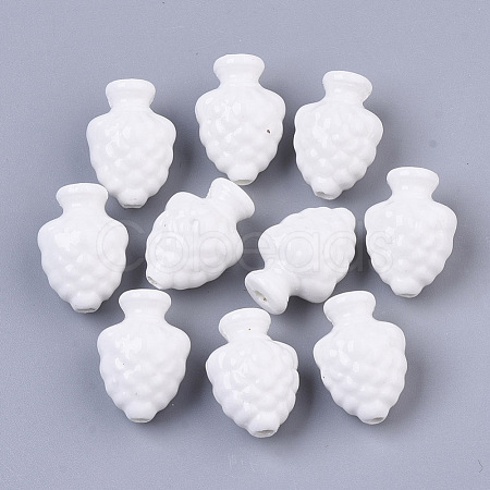 Handmade Porcelain Beads X-PORC-T005-006J-1