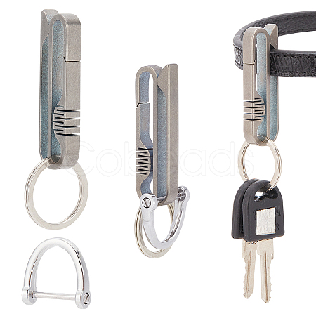 WADORN DIY Belt Loop Keychain Chip Making Kit FIND-WR0009-10-1