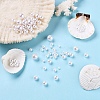 443Pcs 5 Sizes ABS Plastic Imitation Pearl Beads KY-YW0001-10-4