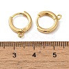 Brass Earring Findings KK-O100-02B-G-3