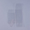 Transparent Plastic PVC Box Gift Packaging CON-WH0060-01B-1