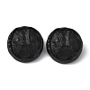 1-Hole Alloy Shank Buttons BUTT-WH0028-50C-2