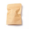Eco-friendly Biodegradable Kraft Paper Packaging Zip Lock Paper Bag X-CARB-P002-04-3