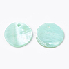 Freshwater Shell Pendants SHEL-Q020-03E-2