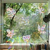 Leaf Rainbow Prism Electrostatic Window Stickers PW-WGAB389-01-4