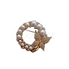 Alloy Rhinestone Brooch PW-WG78135-01-1