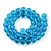 Transparent Glass Beads Strands GLAA-T032-T10mm-06-2
