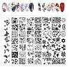 Stainless Steel Nail Art Stamping Plates MRMJ-R082-105D-1