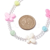 Acrylic Beaded Kids Necklaces NJEW-JN04707-01-3