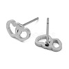 Non-Tarnish 304 Stainless Steel Stud Earrings EJEW-M242-02M-P-2