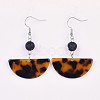 Cellulose Acetate(Resin) Dangle Earring EJEW-JE03159-3