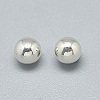 925 Sterling Silver Beads STER-T002-232S-4mm-2