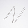 304 Stainless Steel Necklaces NJEW-G307-07-1.5mm-P-1