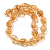 Natural Citrine Beads Strands G-N342-44-3