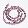 Glass Beads Strands EGLA-A034-T6mm-D13-2
