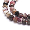 Natural Plum Blossom Tourmaline Beads Strands G-E569-I14-3
