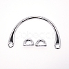 Zinc Alloy Bag Handles PALLOY-WH0076-20P-RS-1