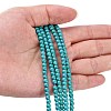 Synthetic Turquoise Beads Strands TURQ-G106-4mm-02E-2
