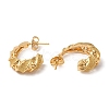 Rack Plating Brass Hollow Croissant Stud Earrings EJEW-R151-07G-2