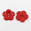 Acrylic Sewing Buttons for Costume Design BUTT-E074-B-02-2