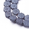 Non-magnetic Synthetic Hematite Beads Strands G-F613-16-2