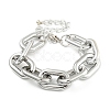 Chunky Aluminum Cable Chain Necklaces for Women NJEW-K261-01A-P-2