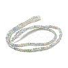 Electroplate Glass Beads Strands EGLA-F121-FR-B03-2