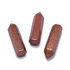 Synthetic Goldstone Pointed Beads G-G795-02-06B-1